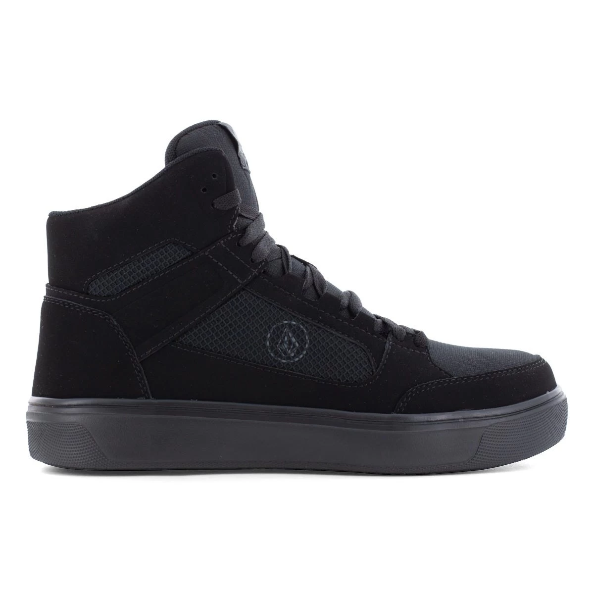 Volcom Shoes: Men's VM30244 Triple Black Composite Toe Evolve EH Slip Resistant Skate Inspired Work High Top 5 Volcom Shoes: Men's VM30244 Triple Black Composite Toe Evolve EH Slip Resistant Skate Inspired Work High Top - Image 3