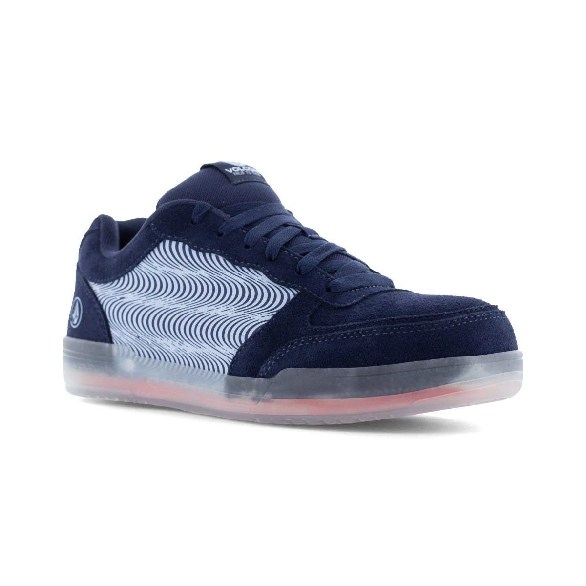 Volcom Shoes: Men's VM30358 Navy Celestial Blue Composite Toe Hybrid EH Slip Resistant Skate Inspired Work Shoe 3 Volcom Shoes: Men's VM30358 Navy Celestial Blue Composite Toe Hybrid EH Slip Resistant Skate Inspired Work Shoe