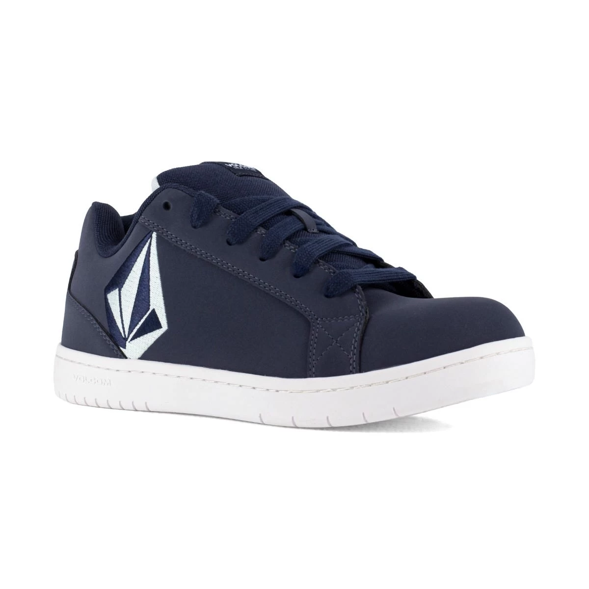 Volcom Shoes: Men's VM30486 Navy Celestial Blue Composite Toe Stone Skate Inspired Work Shoe 3 Volcom Shoes: Men's VM30486 Navy Celestial Blue Composite Toe Stone Skate Inspired Work Shoe