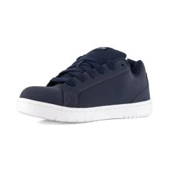 Volcom Shoes: Women's VM30486F Navy Celestial Blue Composite Toe Stone Skate Inspired Work Shoe -Work Shoes Store volcom vm30486 stone 03 1