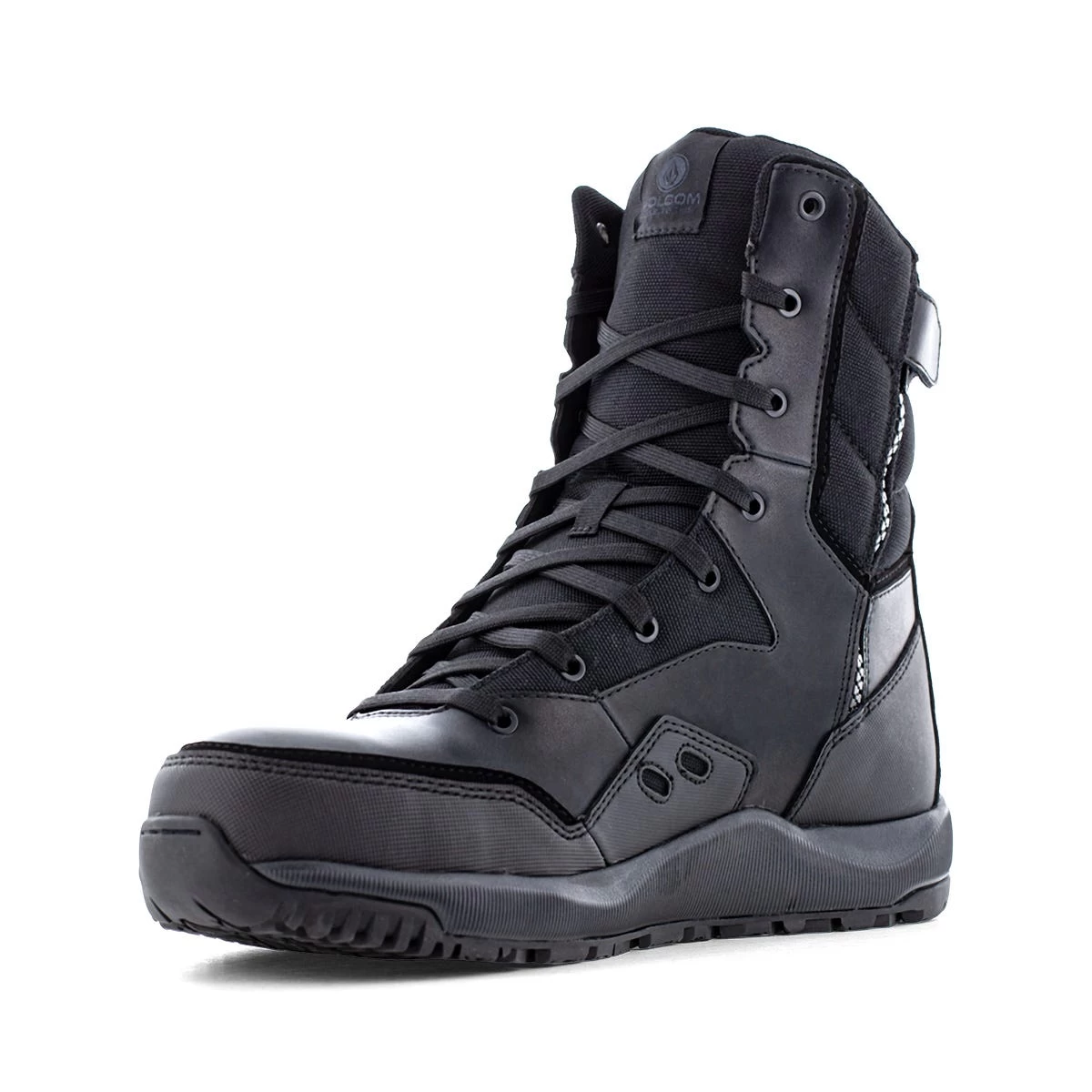 Volcom Boots: Men's VM30704 Black Composite Toe Street Shield Skate-Inspired 8" Tactical Side Zipper Boot 5 Volcom Boots: Men's VM30704 Black Composite Toe Street Shield Skate-Inspired 8" Tactical Side Zipper Boot - Image 3