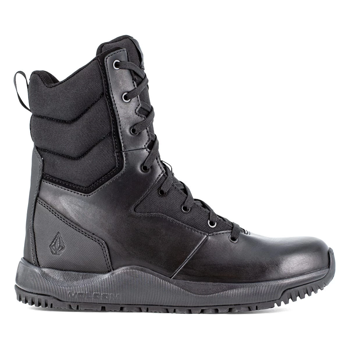 Volcom Boots: Men's VM30705 Black Soft Toe Street Shield Skate-Inspired 8" Tactical Side Zipper Boot 5 Volcom Boots: Men's VM30705 Black Soft Toe Street Shield Skate-Inspired 8" Tactical Side Zipper Boot - Image 3