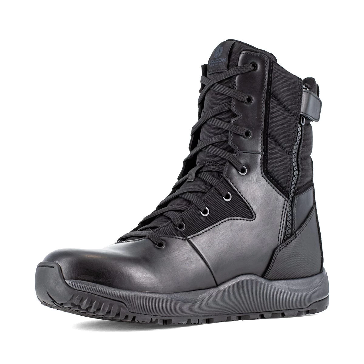 Volcom Boots: Men's VM30705 Black Soft Toe Street Shield Skate-Inspired 8" Tactical Side Zipper Boot 4 Volcom Boots: Men's VM30705 Black Soft Toe Street Shield Skate-Inspired 8" Tactical Side Zipper Boot - Image 2