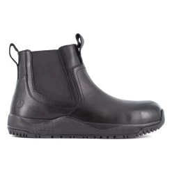 Volcom Boots: Men's VM30706 Composite Toe Street Shield Skate-Inspired Slip-On Station Tactical Boot -Work Shoes Store volcom vm30706 street shield 01edit