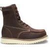 Wolverine Boots: Men's W10741 Brown 8" Steel Toe EH Loader Boots
