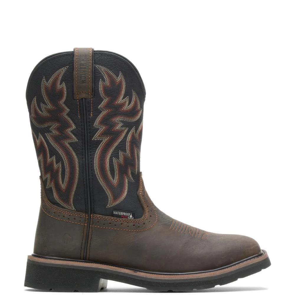 Wolverine Boots: Men's 10768 Rancher Brown Soft Toe Waterproof Wellington Boot 3 Wolverine Boots: Men's 10768 Rancher Brown Soft Toe Waterproof Wellington Boot