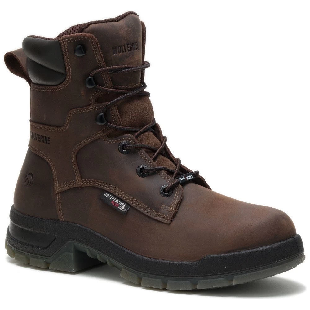 Wolverine Footwear: Men's W191050 Ramparts USA 8 Inch CarbonMax Boots 3 Wolverine Footwear: Men's W191050 Ramparts USA 8 Inch CarbonMax Boots
