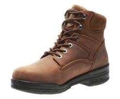 Wolverine Boots: Men's 2053 Durashocks Steel Toe Brown Boots -Work Shoes Store wbsm w02053 032315 s16 135