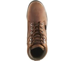 Wolverine Boots: Men's 2053 Durashocks Steel Toe Brown Boots -Work Shoes Store wbsm w02053 032315 s16 top