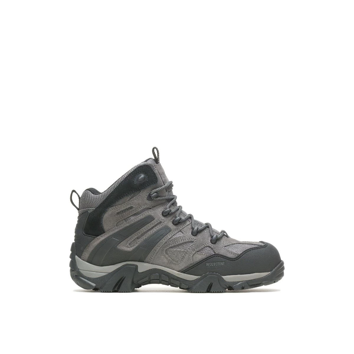 Wolverine Boots: Men's W080030 Charcoal Grey Composite Toe Wilderness Hiker Work Boot 4 Wolverine Boots: Men's W080030 Charcoal Grey Composite Toe Wilderness Hiker Work Boot - Image 2