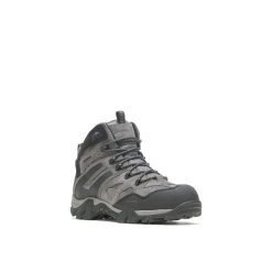 Wolverine Boots: Men's W080030 Charcoal Grey Composite Toe Wilderness Hiker Work Boot