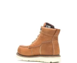 Wolverine Boots: Men's W201097 Tan Carbonmax Toe I-90 Durashocks 6" Work Boot -Work Shoes Store wbsm w201097 082720 f20 225 1