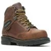 Wolverine Boots: Men's 201175 Tobacco 6" Hellcat CarbonMax Waterproof Work Boot -Work Shoes Store wbsm w201175 091719 f20 045 1 1