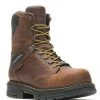 Wolverine Boots: Men's 201177 Tobacco Hellcat CarbonMax Waterproof Work Boot