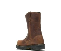 Wolverine Boots: Men's 201178 Tobacco Hellcat CarbonMax Waterproof Wellington Work Boot -Work Shoes Store wbsm w201178 091719 f20 225 1