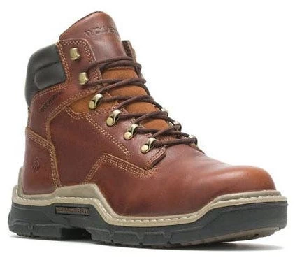 Wolverine Boots: Men's W211099 Peanut Raider Durashock Composite Toe Work Boot 3 Wolverine Boots: Men's W211099 Peanut Raider Durashock Composite Toe Work Boot