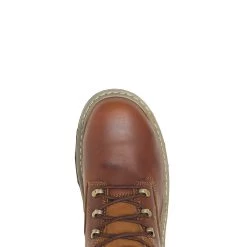 Wolverine Boots: Men's W210057 Peanut Soft Toe Raider Durashocks 6" Work Boot -Work Shoes Store wbsm w211099 082420 f21 topedit