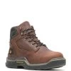 Wolverine Boots: Men's W211107 Peanut Carbonmax Toe Raider Durashocks Insulated 6" Work Boot -Work Shoes Store wbsm w211107 081920 f21 045