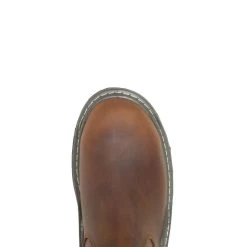 Wolverine Boots: Men's W211129 Peanut Carbommax Toe Raider Durashocks Waterproof Wellington Work Boot -Work Shoes Store wbsm w211129 012721 s22 top