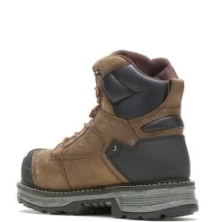 Wolverine Boots: Men's W211135 Brown Carbonmax Toe Hellcat Ultraspring Heavy Duty 6" Work Boot -Work Shoes Store wbsm w211135 012721 s22 225