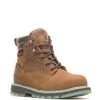 Wolverine Boots: Men's W230012 Sudan Brown Soft Toe Floorhand LX 6" Work Boot -Work Shoes Store wbsm w231016 050222 s23 045 1