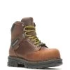 Wolverine Boots: Women's W211154 Tobacco Carbonmax Toe Hellcat Ultraspring 6" Work Boot -Work Shoes Store wbsw w211154 012721 s22 0451