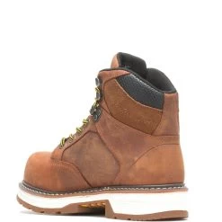 Wolverine Boots: Women's W211155 Brown Composite Toe Hellcat Ultraspring Carbonmax 6" Work Boot -Work Shoes Store wbsw w211155 012721 s22 2251