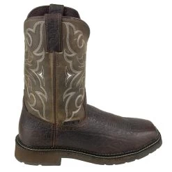 Justin Boots: Men's Cactus SE4313 Amarillo Steel Toe Stampede Work Boots -Work Shoes Store wk4313 2