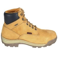 Wolverine Boots: Men's 4780 Waterproof Insulated Dublin Wheat Boots -Work Shoes Store wo4780 wolvereneo 01