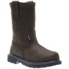 Wolverine Boots: Men's 10680 Floorhand Wellington Brown Steel Toe Waterproof Work Boot