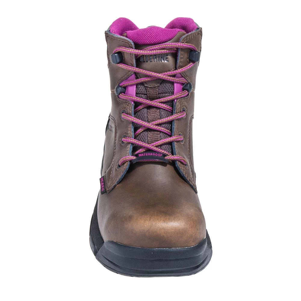 Wolverine Boots: Women's 10383 Brown Merlin EH Composite Toe Boots 8 Wolverine Boots: Women's 10383 Brown Merlin EH Composite Toe Boots - Image 6