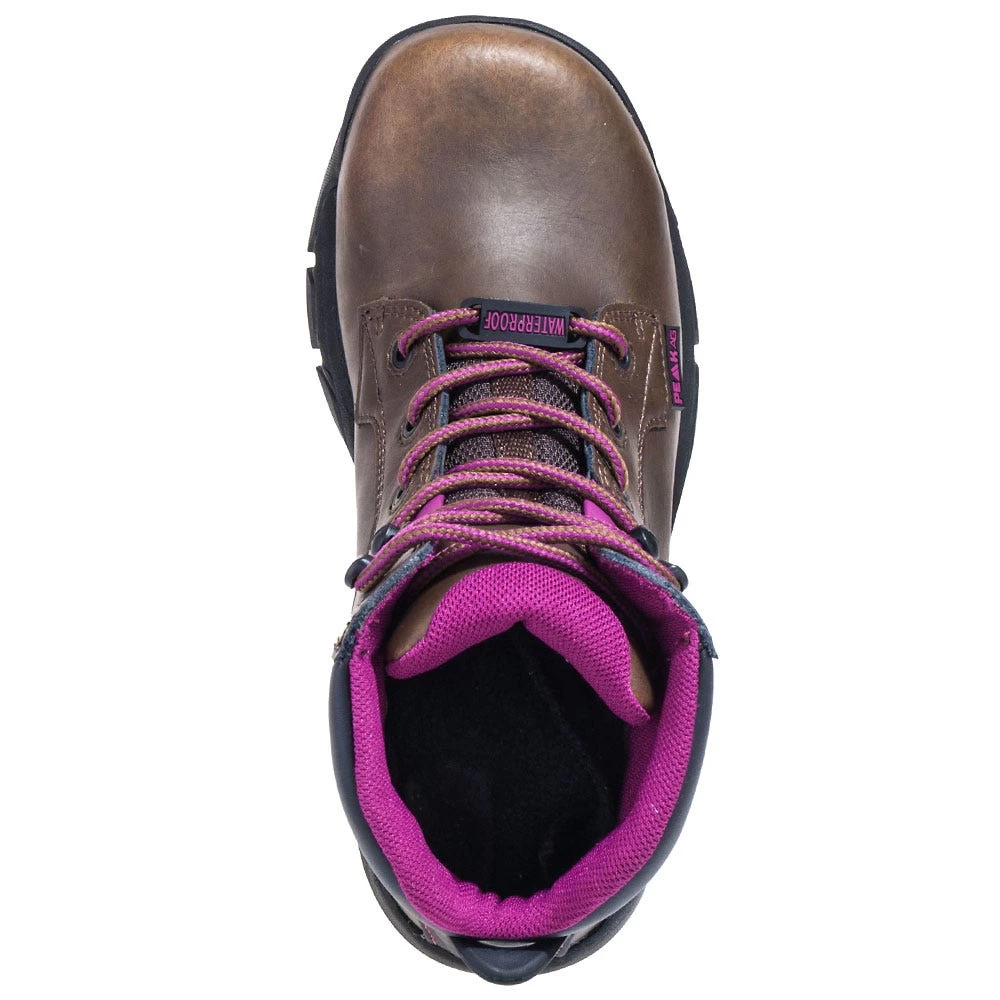 Wolverine Boots: Women's 10383 Brown Merlin EH Composite Toe Boots 4 Wolverine Boots: Women's 10383 Brown Merlin EH Composite Toe Boots - Image 2