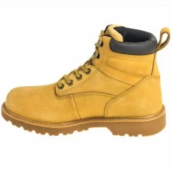 Wolverine Boots: Men's 10632 Waterproof Steel Toe EH 6-Inch Floorhand Boots -Work Shoes Store wolverine w10632 i 01